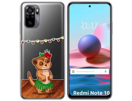 Carcasa Xiaomi Redmi Note 10 / 10S TUMUNDOSMARTPHONE Dibujos Transparente Multicolor