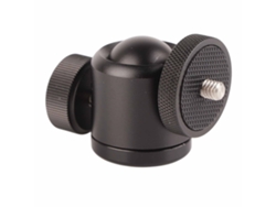 Cabezal De Trípode Giratorio De 360 Grados Con Rosca De 1/4 De Pulgada Para Cámaras Dslr
