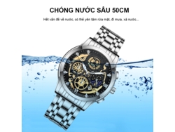 Reloj De Cuarzo Para Hombre, Estilo Casual, Cristal Resistente A Los Arañazos, Batería De Larga Duración.