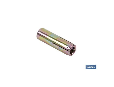 Taco metalico expansion p/golpe m-20 caja 15 unid.