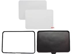 Paquete De 2 Protectores De Pantalla De Vidrio Templado Y Silicona Tm7 Con Marco Transparente.