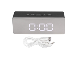 2026-reloj Despertador Led Espejo Digital Con Display De Temperatura Para Dormitorio Sala Oficina Viajes