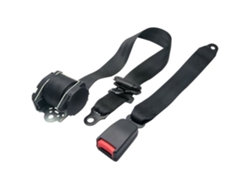 Cinto De Segurança Automotivo Extensível De Três Pontos, Tipo Universal, Ajustável, 3,3 M.