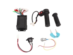 Controlador De Velocidade De Bicicleta Elétrica (regula Velocidade, Compatível 36v 48v)
