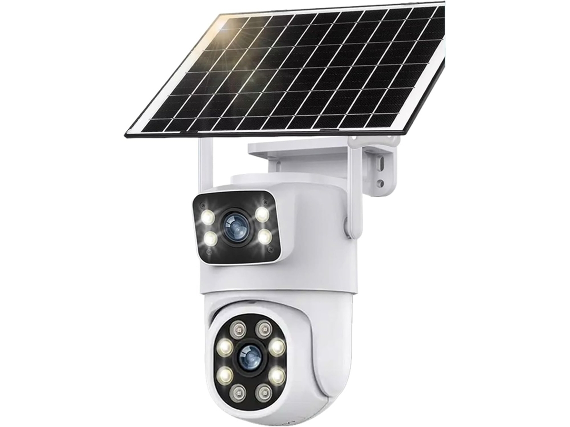 Cámara Solar Wifi 4k De 8 Mp, Vigilancia Inalámbrica Para Exteriores, Videovigilancia.