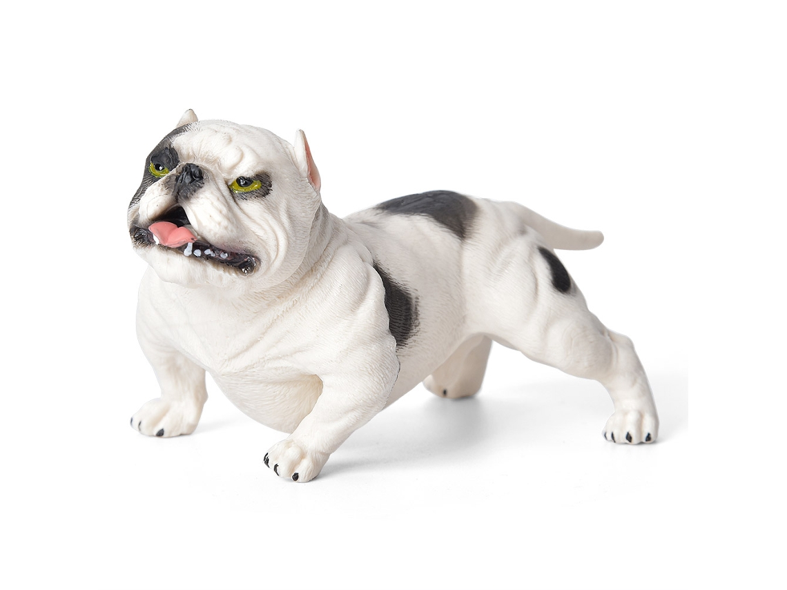 Ats-modelo De Perro Simulado Adorno De Mesa Juguete Educativo Ornamentos De Animal