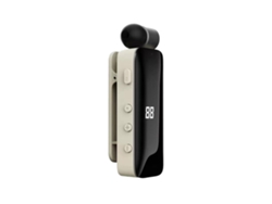 Auriculares Bluetooth blancos de solapa para Android y Apple