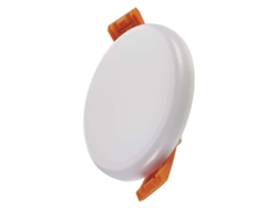 EMOS Panel LED de 75mm, Redondo, Incorporado, Blanco Neutro de 6 W