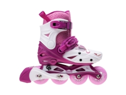 Patins Juvenis Inline Actionel Rosa Eu 30-33Coolslide