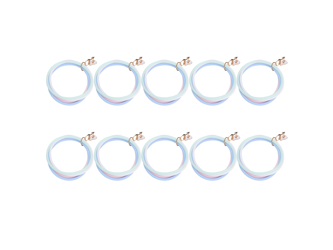 10 Pulseras Repelente De Mosquitos Con Aceite Esencial Para Todas Las Edades