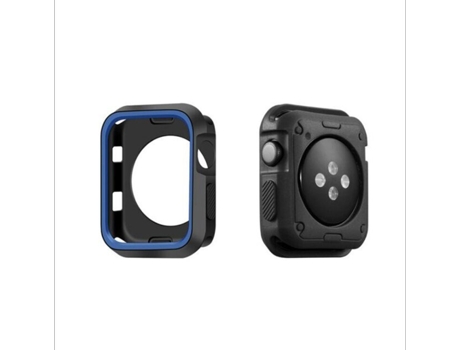 Carcasa de Protección Reforzada para Apple Watch Se (2022) 40mm GIFT4ME Negro/Azul