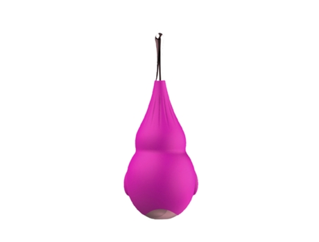 Vibrador de masaje de silicona resistente al agua de 12 frecuencias para mujeres (púrpura) VEANXIN