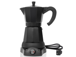 Cafetera Moka Eléctrica De Aluminio Espresso, Rápida Y Práctica Para Casa (norma Europea)