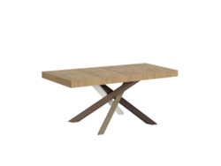 Mesa extensible 90x140/244 cm Volantis Premium Roble Natural estructura multicolor 4/C ITAMOBY