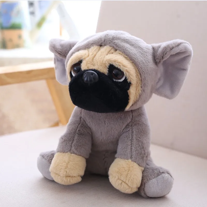 (estilo 2, 20 Cm) Perro De Peluche, Shar Pei, Pug, Lindo Cachorro De Peluche