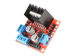 Módulo controlador Puente 2026as-H L298n para Motor Paso A Paso Coche Robot inteligente 1 ud.