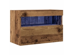 Maison Exclusive - Mueble De Tv Montado En La Pared Madera Vieja 60 X 30 X 40 Cm
