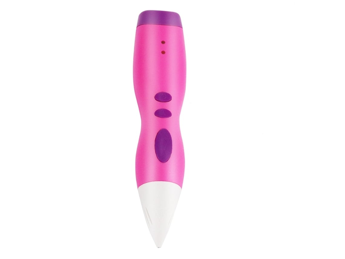 Bolígrafo 3D para niños, bolígrafo de impresión a baja temperatura, seguro para niños, no compatible con ABS/PLA, color rosa Gusshious