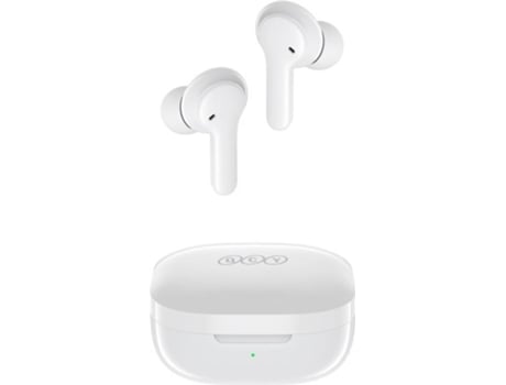 Auriculares Bluetooth True Wireless QCY T13 TWS (In Ear - Micrófono - Blanco)
