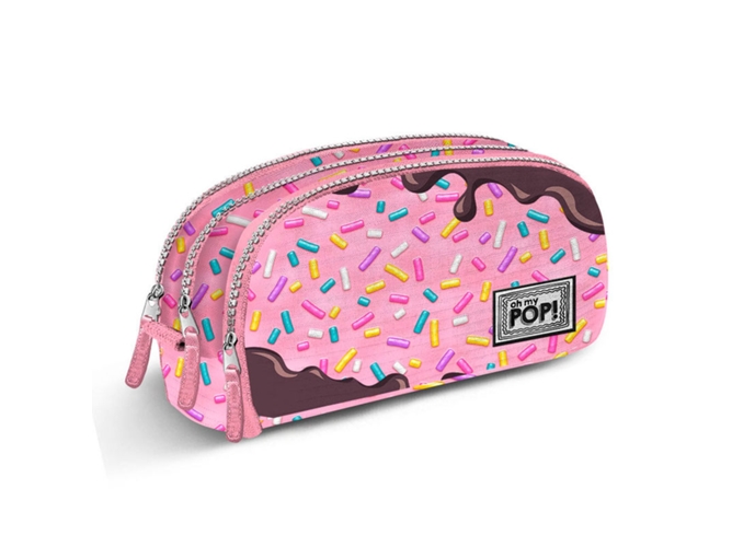 Estuche Triple KARACTERMANIA Sprinkles Oh My Pop (10x22x7cm)
