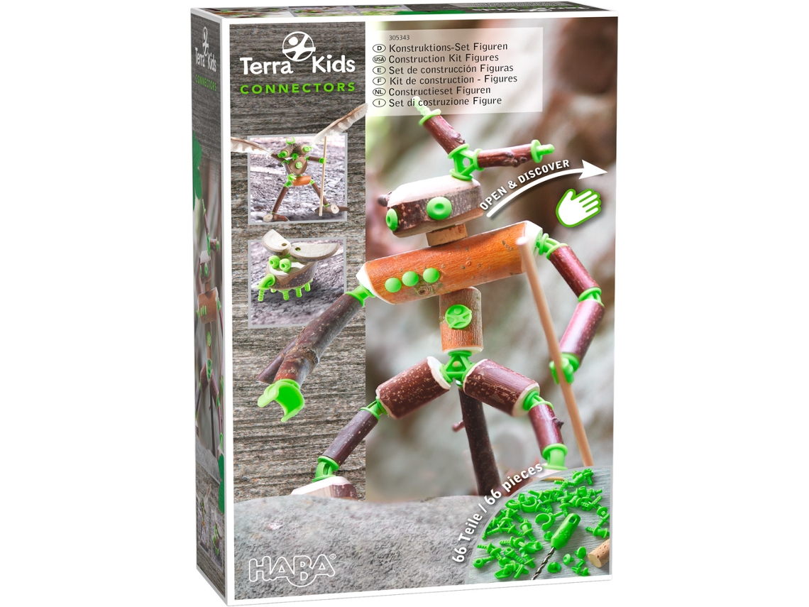 Jogo de Mesa HABA Terra Kids Connectors - Kit Figures (8 Anos)