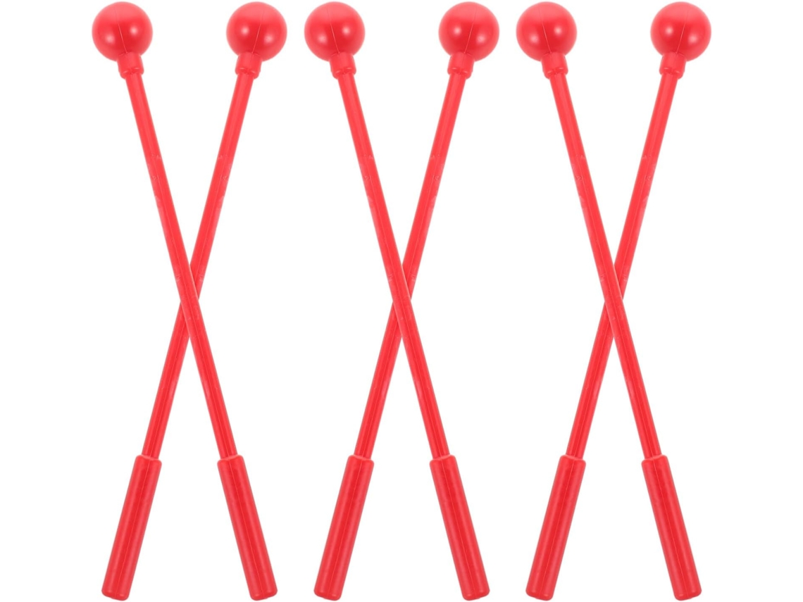 3 Pares De Baquetas Para Glockenspiel Y Xilófono, Accesorios Musicales Para Niños Y Niñas, Baquetas.