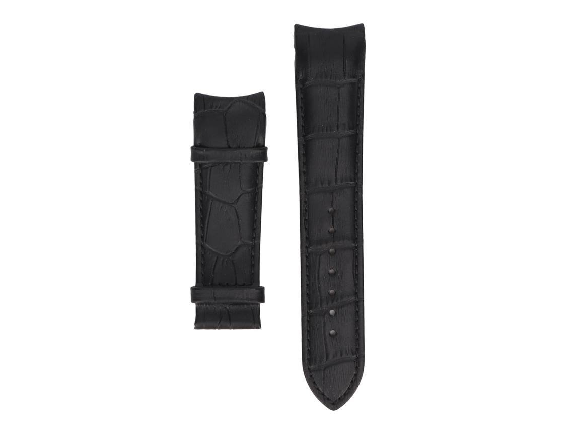 Correas De Repuesto Para Reloj De Cuero Negro De 20 Mm