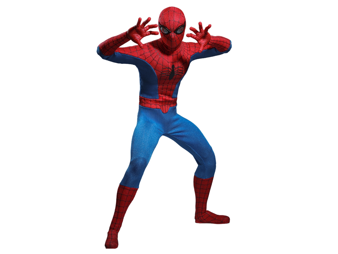Figura Hot Toys Tms165 - Marvel Comics - Spider Man 1977 - Spider Man Us Version
