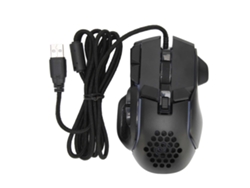 Ratón Gaming Rgb Con Cable, Unidad Óptica, 12800 Dpi, 10 Botones Programables Y 13 Modos De Iluminación.