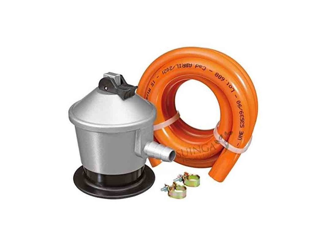 Kit Regulador de Gas Butano y Propano para SUINGA (Multicolor)