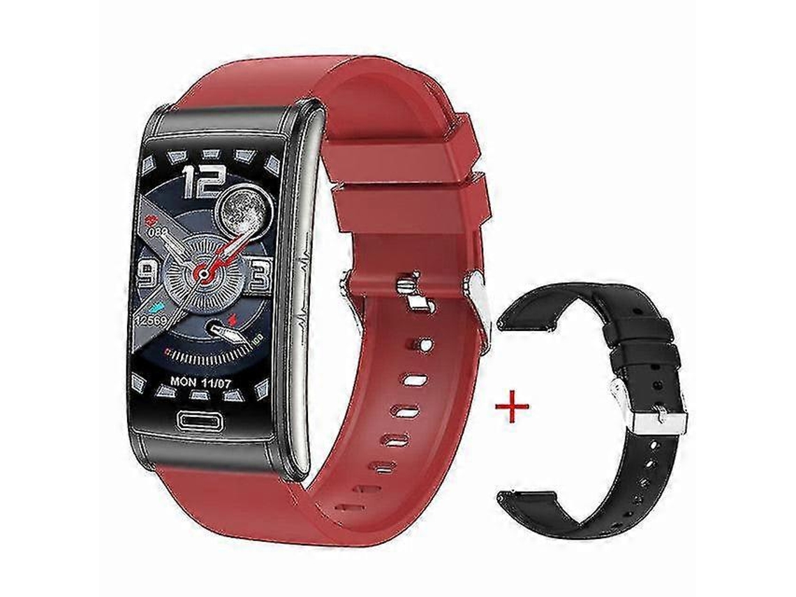 Reloj inteligente E600 con ECG, glucosa en sangre y frecuencia cardíaca, para hombre, no invasivo, monitor de salud, deportivo, para mujer, pulsera fml03 Ly Ebike