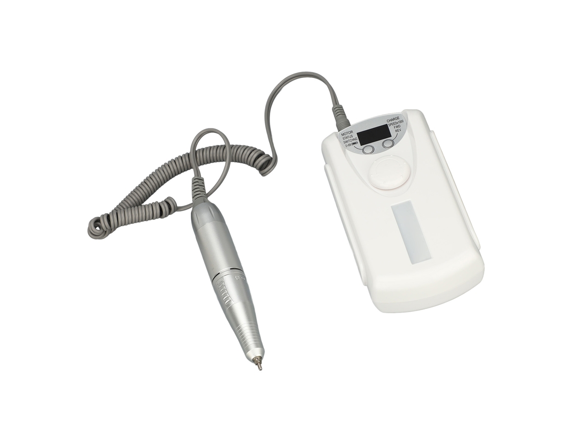 Máquina De Lixar Unhas Elétrica 35000rpm Recarregável Usb Com 6 Cabeças De Lixamento Para Manicure
