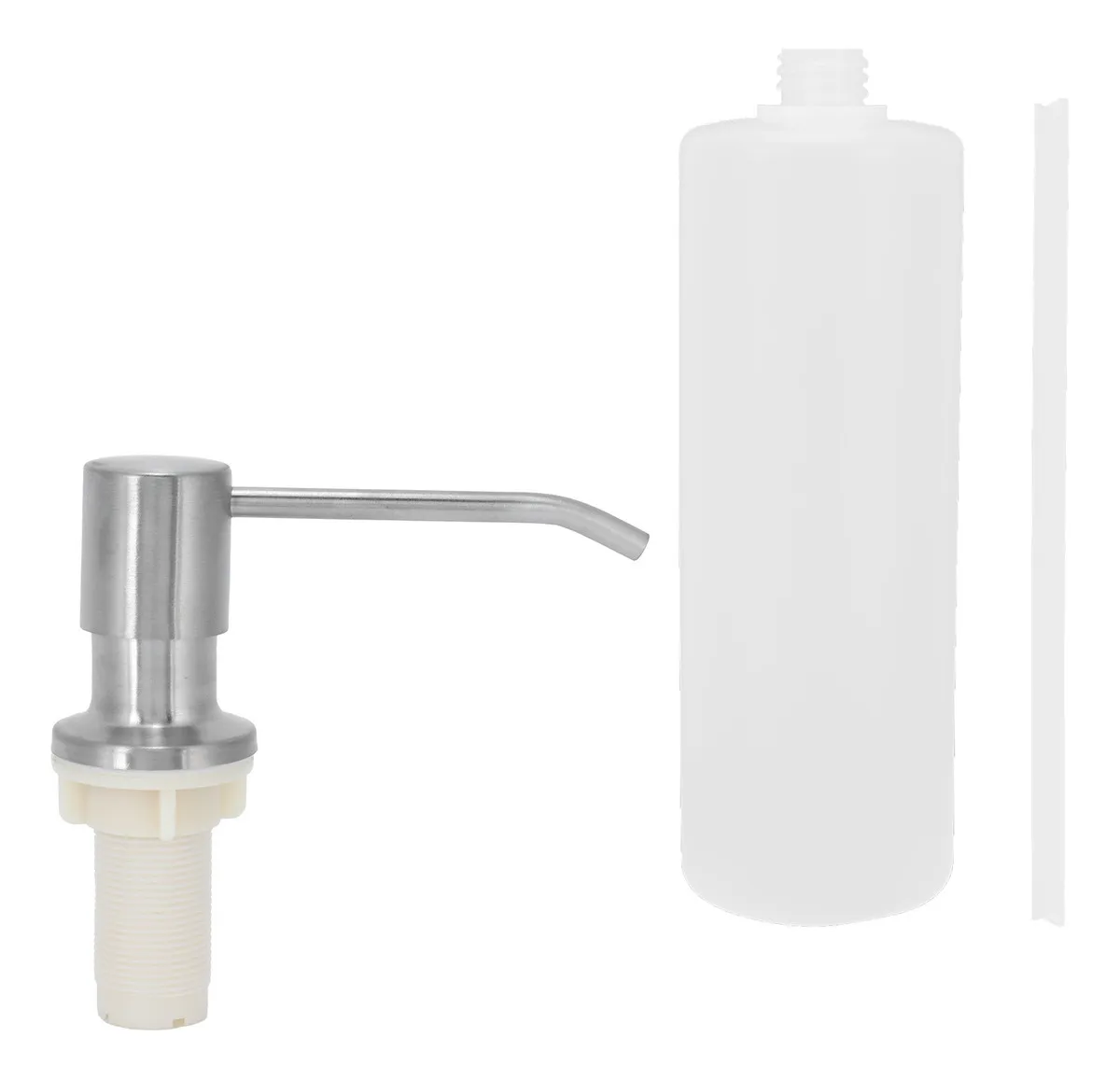 Dispensador de jabón integrado en el fregadero de la cocina (vayotoy)