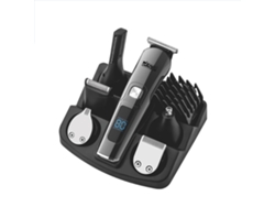 Aparador de Barba Elétrico para Homens Kit de Tratamento Corporal Aparador de Pelos Do Nariz e Orelhas Cortador de Cabelo Sem Fio