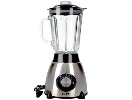 Batidora Vaso EDM 07678 (550 W - 1.5 L - Plateado)