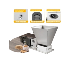 Molinillo De Granos Eléctrico, P Hopper De Alta Capacidad, Tasa De Molienda Eficiente, Configuraciones De Rodillos Ajustables Oem