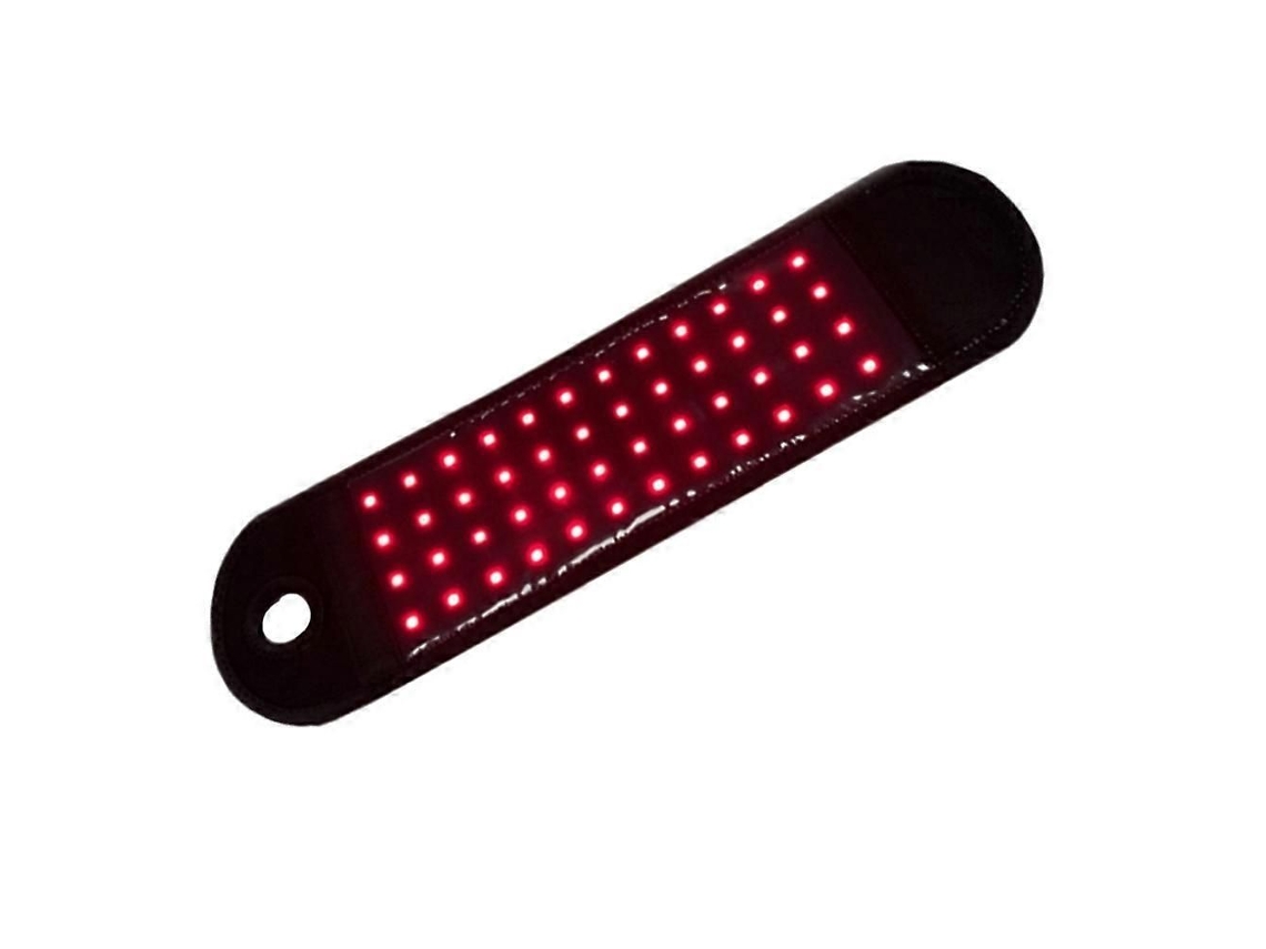 Masajeador de muñeca recargable e inalámbrico con terapia de luz roja, con 48 LED para manos, muñecas, dedos y articulaciones. GOKOCO