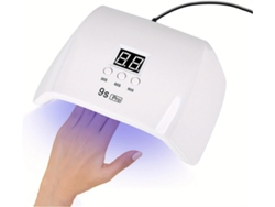 Lámpara De Uñas De Alta Potencia De 120 W - Led Uv, Secado Rápido, 3 Temporizadores, Sensor Inteligente