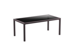 Mesa Rectangular Exterior 180x90 Chocolate Pacific Garbar