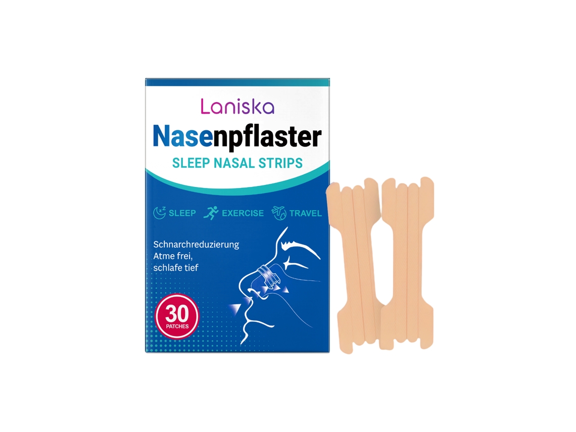 Tiras nasales antirruido para dormir mejor.