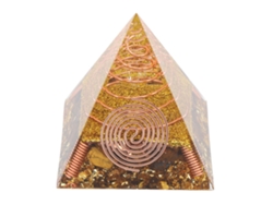 Adorno piramidal de mesa para energía positiva, 6 cm