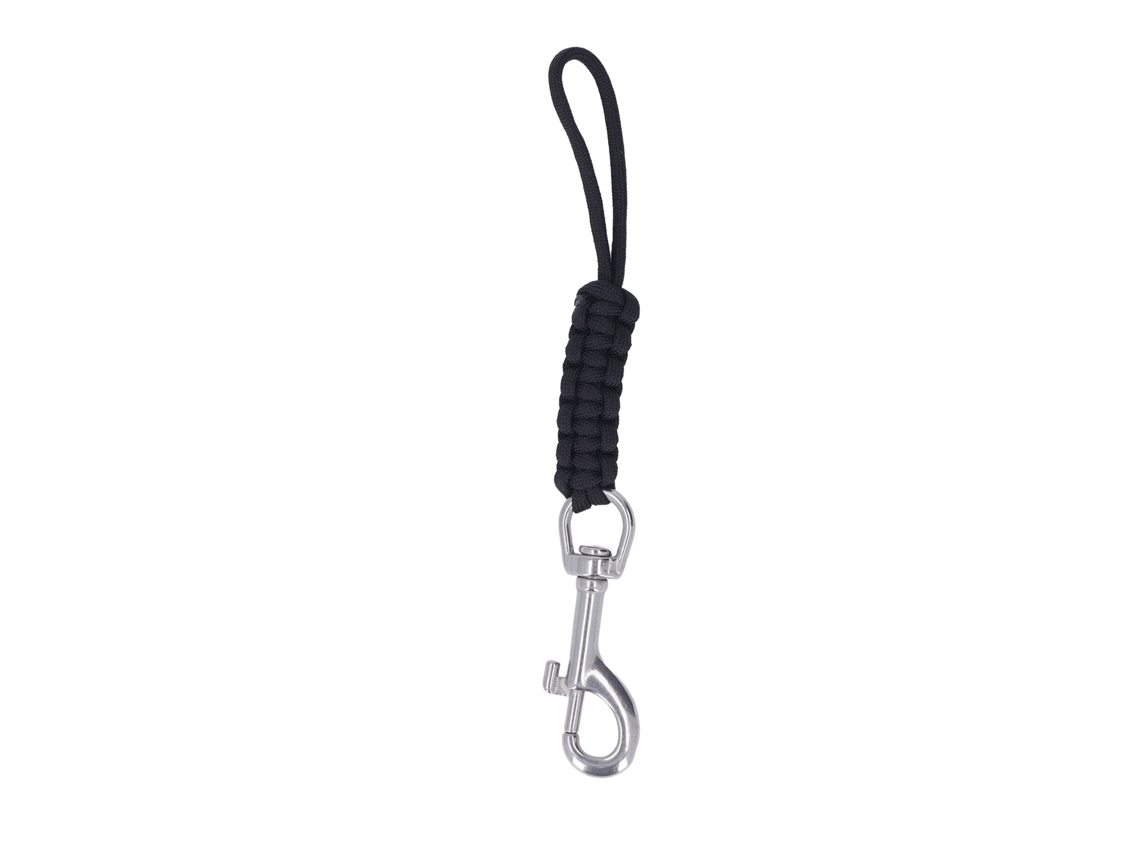 Cordón Para Cámara Subacuática Con Hebilla De Liberación Rápida, Multifuncional, De Acero Inoxidable Y Nailon Negro.