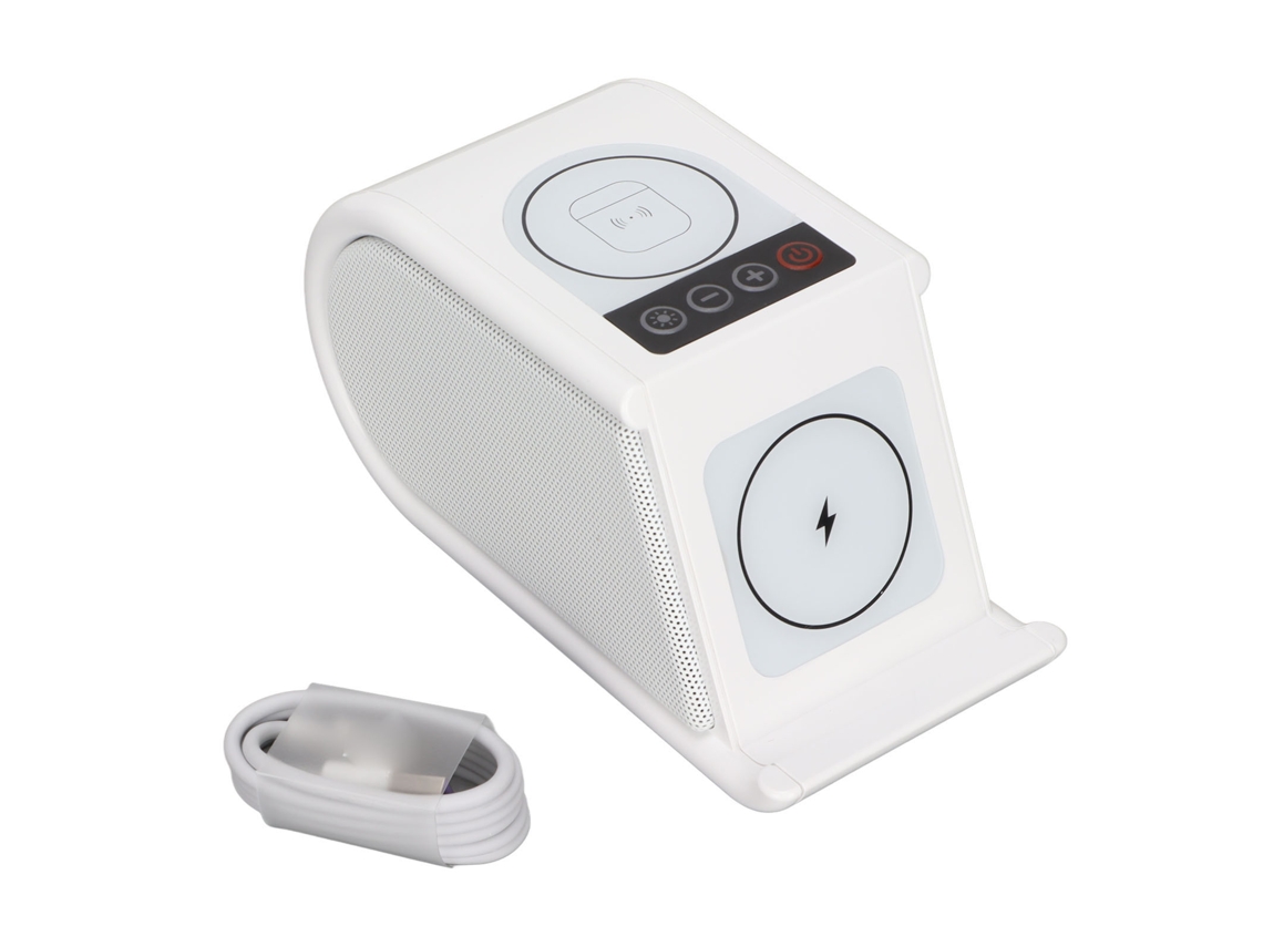 Altavoz Bt D08 Con Carga Inalámbrica, 15 W, Multifuncional Para Teléfonos Móviles Y Ordenadores.