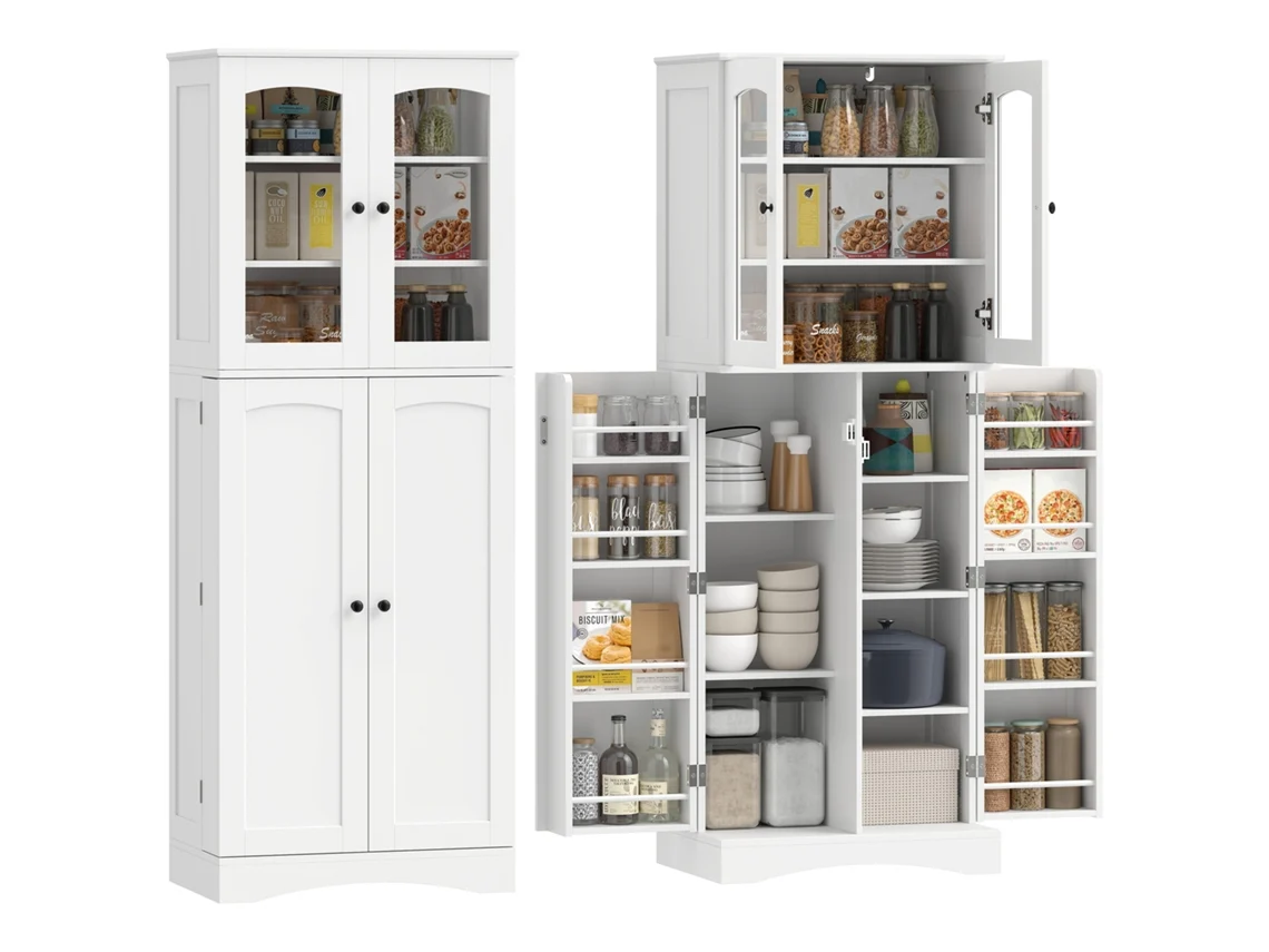 Bodega para vinos ZENCORE SERVICES con capacidad para 72 botellas, 6 niveles, madera maciza de abeto, 114x28x85cm, madera natural.