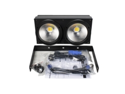 Efecto de iluminación escénica, control DMX, múltiples modos de funcionamiento, 2 ojos 2x100w