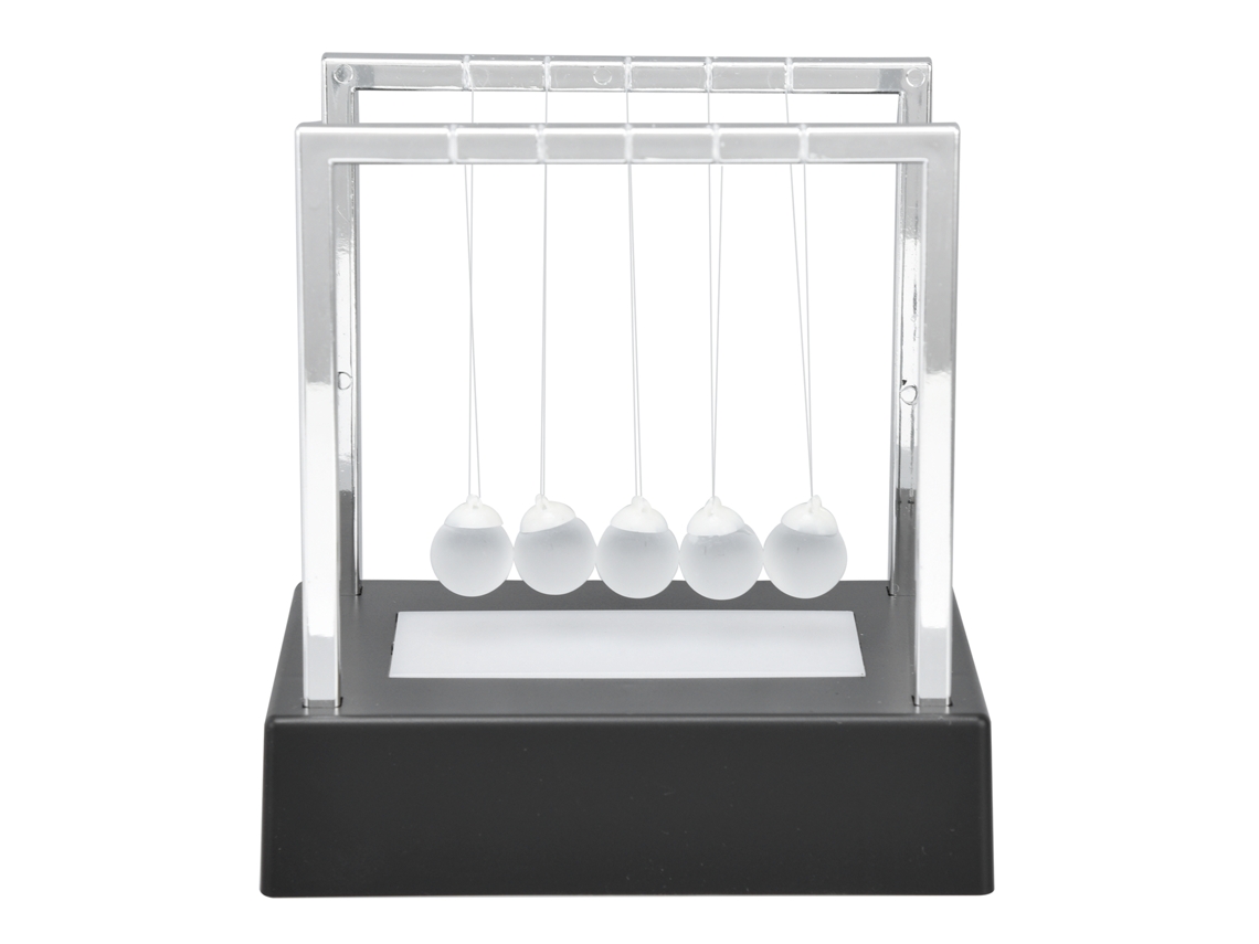 Ats-lámpara Decorativa De Péndulo Balancín Para Mesa Reductora De Ansiedad Ciencia Física Negro