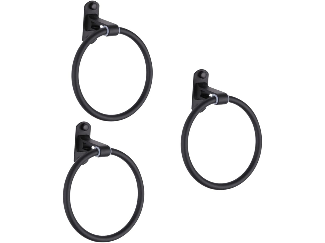 Juego De 3 Toalleros De Pared, Práctico Soporte Para Toallas Para Baño Y Cocina.