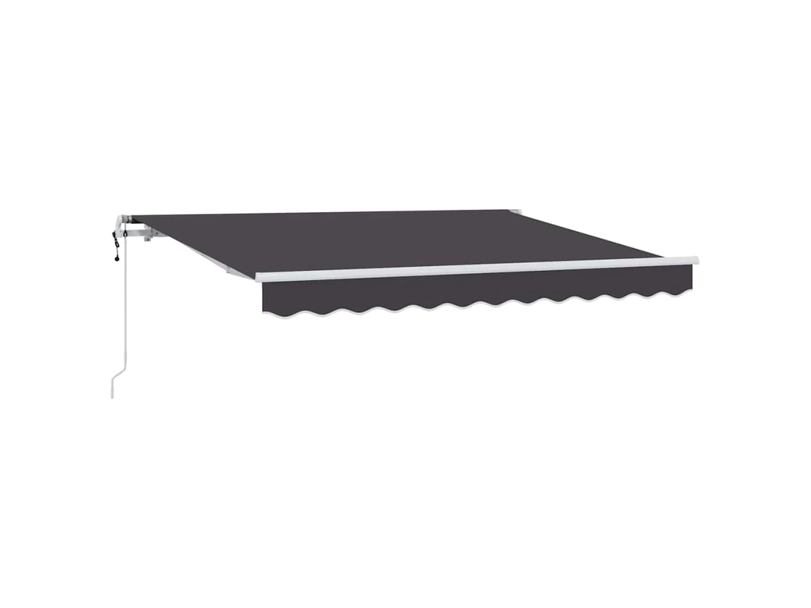 Maison Exclusive - Toldo Retráctil Antracita 300 X 200 Cm Tela
