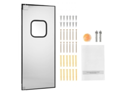 Puerta de Acero Inoxidable 304 con Cierre Automático, Fácil Instalación y Accesorios Tekmaquinas