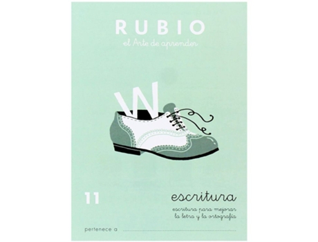 Colección de Cuadernos de Caligrafía - Nº 11 RUBIO